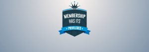 Membership has its privileges shield