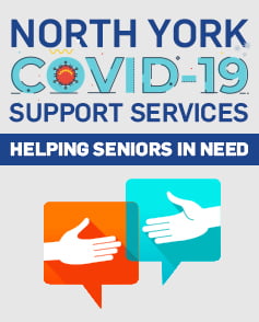 North York COVID-19 Support Services button